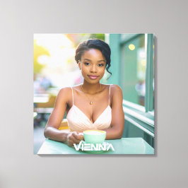 VIENNA - LOVE FROM AUSTRIA LEINWANDDRUCK