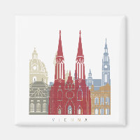 Vienna skyline poster