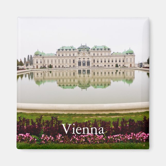 Vienna Vintage Tourismus Magnet (Vorne)