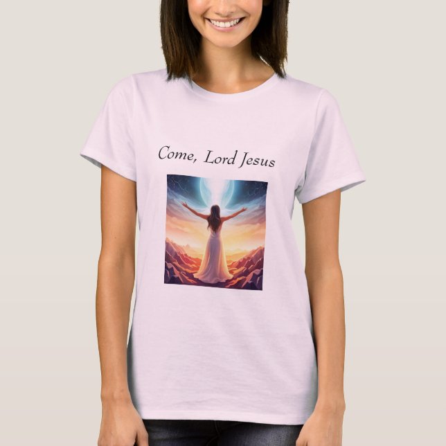 Viens, Seigneur Jésus, t-shirt (Devant)