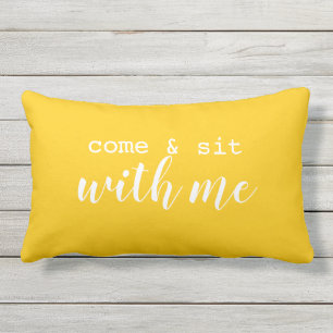 Viens t'asseoir avec moi, coussin lumbar