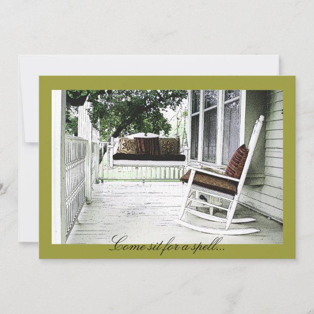 Viens t'asseoir pour un sort - Invitations du réch (Devant)