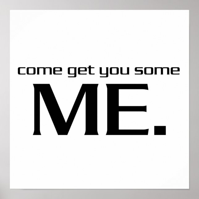 Viens T'Avoir Un Poster De Moi (Devant)