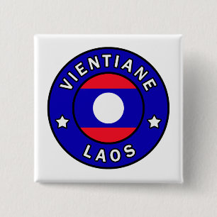 Vientiane Laos Button