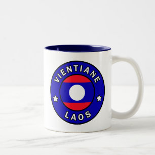 Vientiane Laos Zweifarbige Tasse