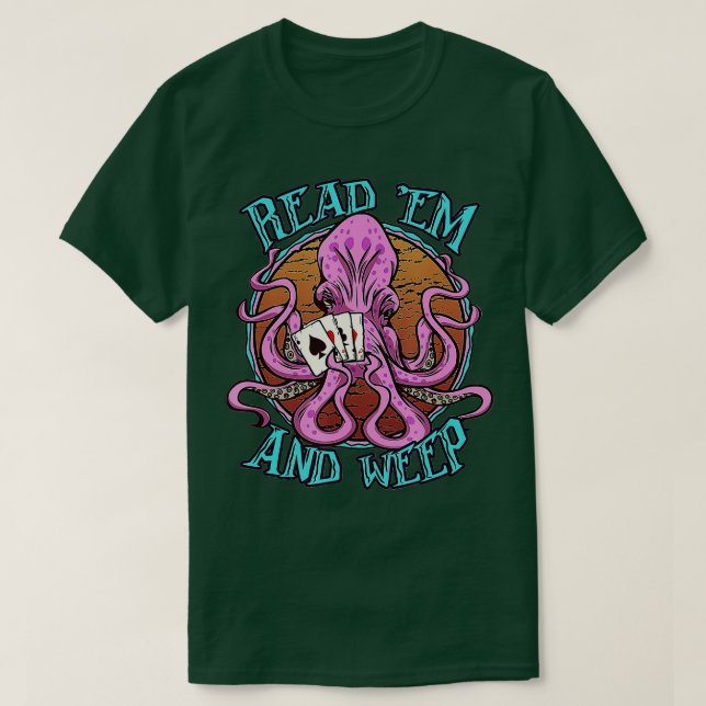 Vier-Aces-Poker für Poker T-Shirt (Design vorne)