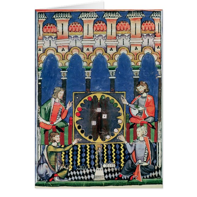 Vier arabische Backgammon-Spieler (Vorne)