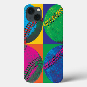 Vier Baseball in den verschiedenen Farben Case-Mate iPhone Hülle
