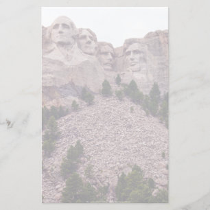 Vier des Mount Rushmore Briefpapier