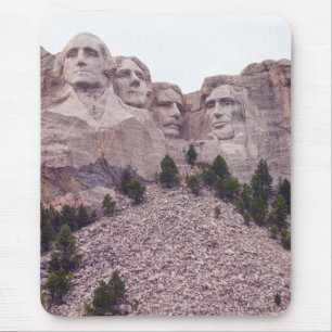 Vier des Mount Rushmore Mousepad