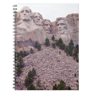Vier des Mount Rushmore Notizblock