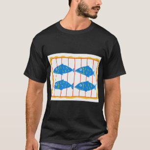 Vier Dosenfisch T-Shirt