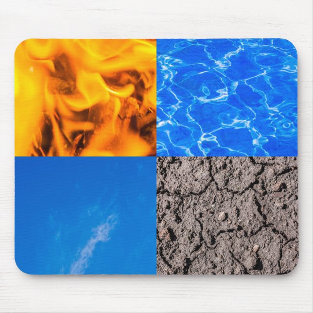 Vier Elemente Mousepad (Vorne)