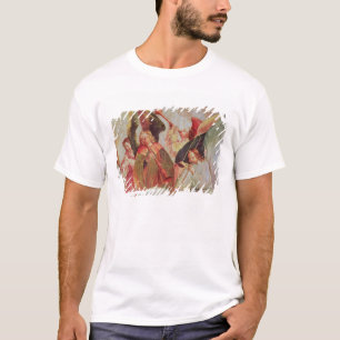 Vier Engel, die Instrumente spielen T-Shirt