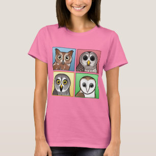 Vier Farbeulen (Pastell) T-Shirt