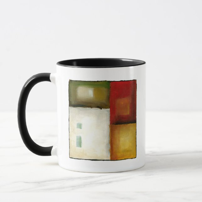 Vier farbige Rechtecke von Chariklia Zarria Tasse (Links)