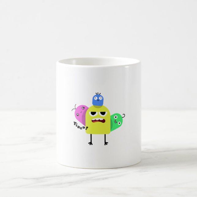 Vier Freunde, eine Tasse der Freude (Mittel)