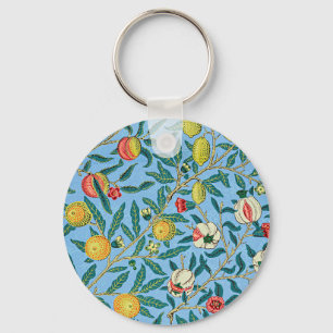 Vier Früchte von William Morris Schlüsselanhänger