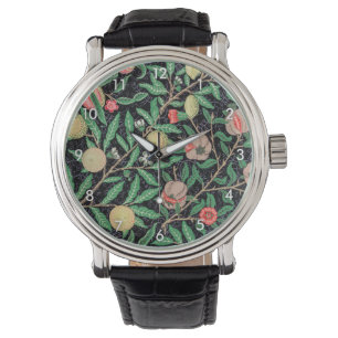 Vier Früchte, William Morris Armbanduhr