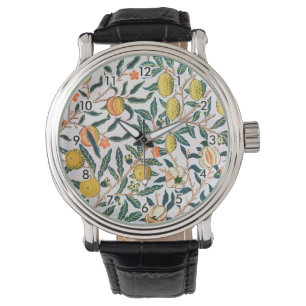 Vier Früchte, William Morris Armbanduhr
