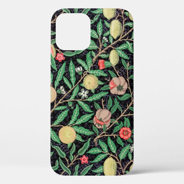 Vier Früchte, William Morris Case-Mate iPhone Hülle (Rückseite)