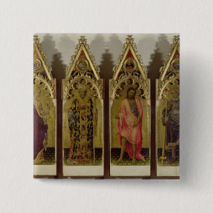 Vier Heilige vom Quaratesi Polyptych: Mary-Mag Button