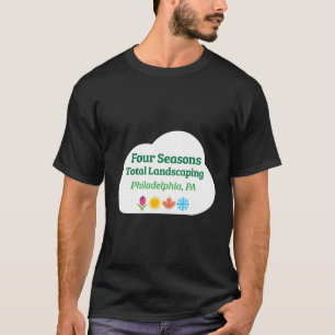 Vier Jahreszeiten Gesamtlandschaft T-Shirt