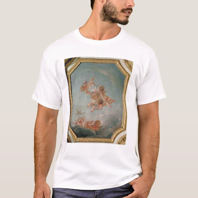 Vier Jahreszeiten in Salle du Conseil - Frühling T-Shirt (Vorderseite)