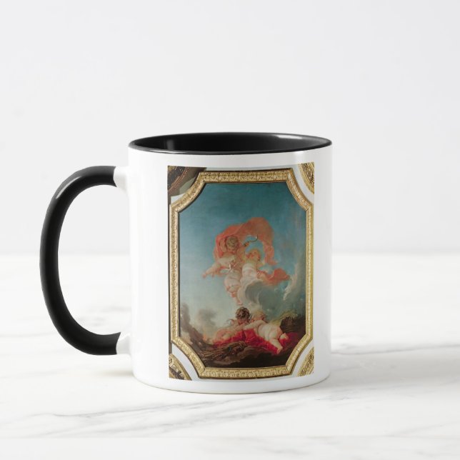 Vier Jahreszeiten in Salle du Conseil - Sommer Tasse (Links)