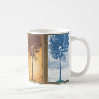 Vier Jahreszeiten Kaffeetasse