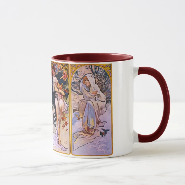 Vier Jahreszeiten Tasse (Rechts)