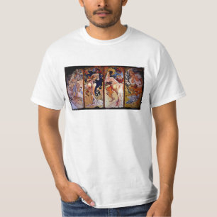 Vier Jahreszeiten verkörpert von den Frauen T-Shirt