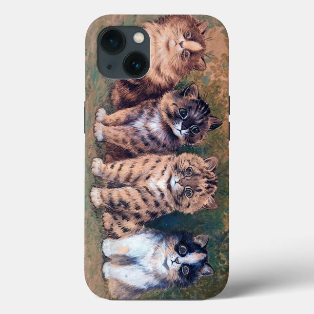 Vier Kätzchen, Louis Wain Case-Mate iPhone Hülle (Rückseite)