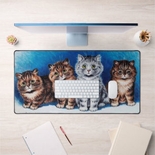 Vier Kätzchen, Louis Wain Schreibtischunterlage