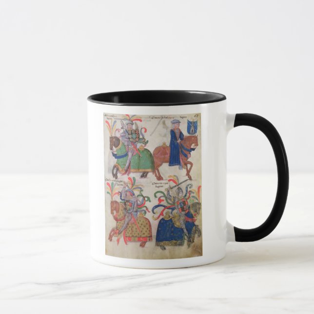 Vier Kavaliere, von Tasse (Rechts)