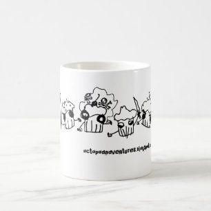 Vier kleine Kuchen der Apokalypse-Tasse Kaffeetasse
