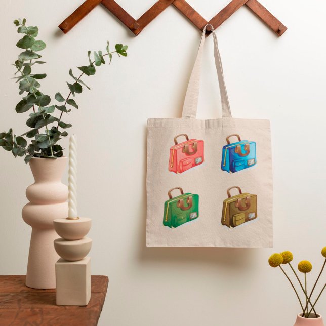 Vier Koffer Totbeutel Tragetasche (Von Creator hochgeladen)