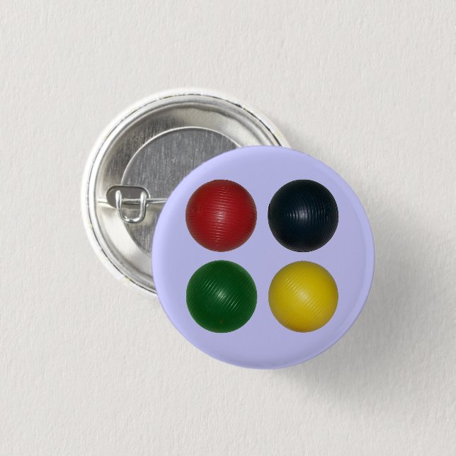 Vier Kroketten Button (Vorne & Hinten)