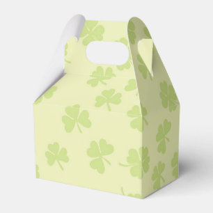 Vier Leaf Cloues Kleeblatt St Patrick Day Geschenkschachtel