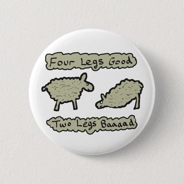 Vier Legen gut Button (Vorderseite)