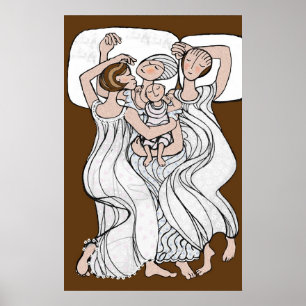 Vier Mädchen Poster