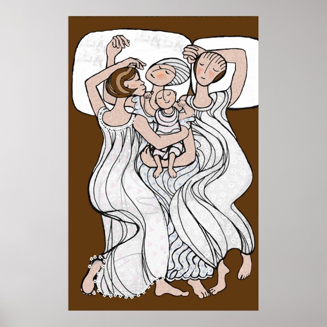 Vier Mädchen Poster (Vorne)