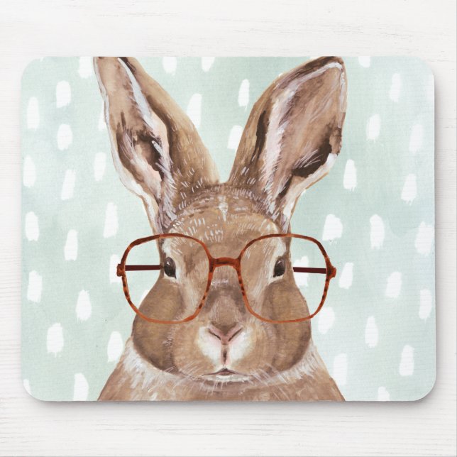 Vier-Mit Augen Forester | Bunny Rabbit Mousepad (Vorne)