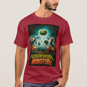 Vier Monster: Die Invasion beginnt T-Shirt