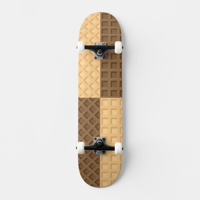 Vier Oblaten Skateboard (Vorderseite)