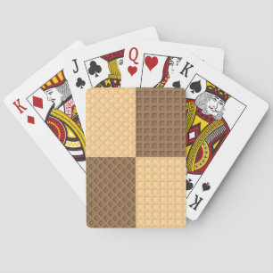 Vier Oblaten Spielkarten