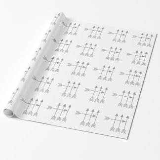 Vier Pfeile Geschenkpapier