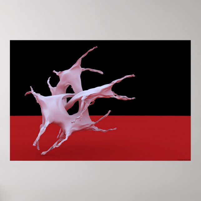 Vier Pferde Poster (Vorne)