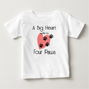 Vier Pfoten - Niedliches Heimtier Baby T-shirt