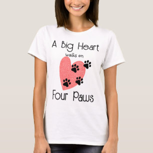 Vier Pfoten - Niedliches Heimtier T-Shirt